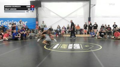 61 lbs Semifinal - Kamora Gilbreath, CT Whale - W vs Kelly Lemons, Ohio Outcasts - W