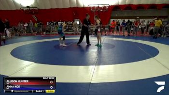 106 lbs Cons. Semi - Allison Hunter, WI vs Anna Kos, MN