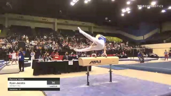 Ryan Jacobs - Pommel Horse, US Gym II NJ - 2021 USA Gymnastics ...