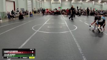 120 lbs Round 5 (8 Team) - Caleb Kosko, Mat Assassins vs Aaden Schiefer, Central York Wrestling Club