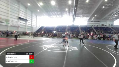 62 lbs Consolation - Ashton Lopez, Parker Invictus WC vs Beau Gifford, Aniciete TC