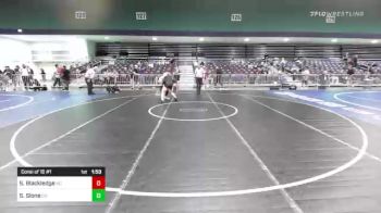 170 lbs Consi Of 16 #1 - Seth Blackledge, NC vs Shadrick Slone, OH