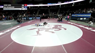 138 lbs Cons. Round 1 - Eila Spanbauer, Homer vs Josie Lamb, Canandaigua