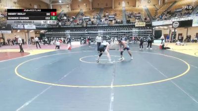 174 lbs Cons. Round 2 - Gunner Owens, Colby CC vs Henry Reilly, Nebraska-Kearney