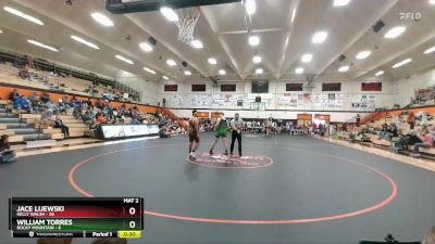 190 lbs Round 1 (6 Team) - Jace Lijewski, Kelly Walsh vs William Torres, Rocky Mountain