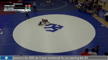 141 lbs Champ. Round 1 - Parker Kamm, Wisconsin Eu Claire vs Neil Sharma, McDaniel College