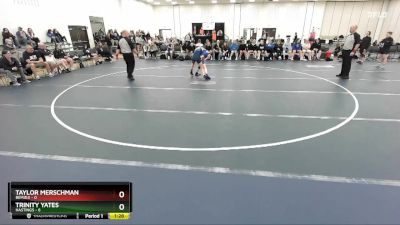 106 lbs Round 4 (6 Team) - Trinity Yates, Hastings vs Taylor Merschman, Bemidji