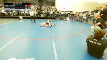 102 lbs 3rd Place - Aitana Lozano, Cordoba Trained vs Brooke Pettet, Pride WC