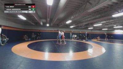 150 lbs 1st Place Match - Uriah Anderson, Delta Wrestling Club vs Cal Bray, Millard Eagles