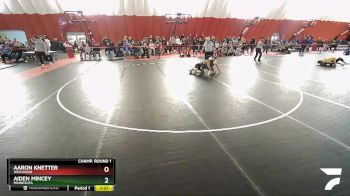 113 lbs Champ. Round 1 - Aiden Mincey, Minnesota vs Aaron Knetter, Wisconsin