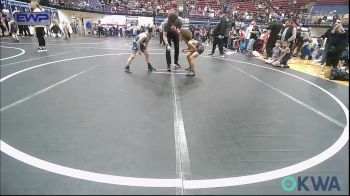 58 lbs Quarterfinal - Ayden Thomas, OKC Saints Wrestling vs Graydon Pepper, Husky Wrestling Club