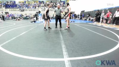 43-45 lbs Rr Rnd 3 - Macie Owen, Perry Wrestling Academy vs Addison Holland, Cowboy Wrestling Club