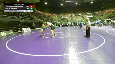 287 lbs Consi Of 8 #2 - Alexander Carmona, Golden West vs Samuel Ortega, R.F. Kennedy