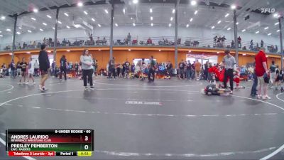 60 lbs Cons. Round 2 - Presley Pemberton, LWC: Raiders vs Andres Laurido, Reverence Wrestling Club