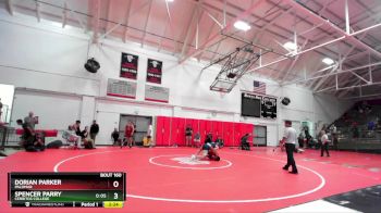 149 lbs Quarterfinal - Spencer Parry, Cerritos College vs Dorian Parker, Palomar
