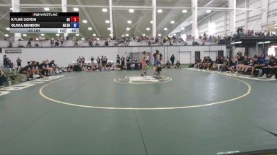 100 lbs Kylee Ooton, Oklahoma vs Olivia Munson, California Gold