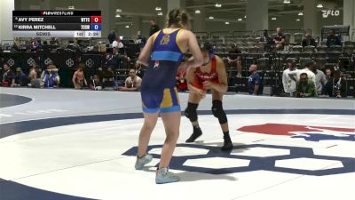 Semis - Avy Perez, World Team Training Center vs Kirra Mitchell, The Chicken Coop Wrestling Club