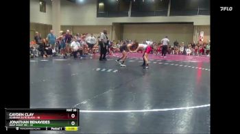 100 lbs Round 2 (8 Team) - Henry Golembrewski, Alabama Elite Black vs Aiden Hensely, Gulf Coast WC