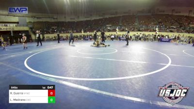 64 lbs Consi Of 8 #1 - Rydin Guerra, Newcastle Youth Wrestling vs Liam Medrano, Cowboy Wrestling Club