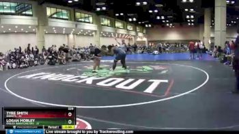 220 lbs Round 1 (10 Team) - Logan Mobley, Eagles Wrestling Dev vs Tyre Smith, Bandits