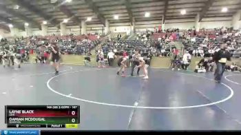 147 lbs Cons. Round 4 - Damian McDougal, Riverton vs Layne Black, Lehi