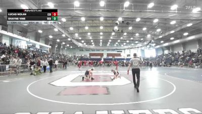 101 lbs Round 2 (3 Team) - Lucas Nolan, Salem-Cambridge Sr HS vs Shayne Vine, Wayne Sr HS
