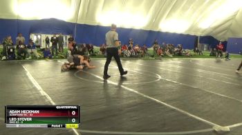 132 lbs Quarterfinal - Leo Stover, Ohio G2 vs Adam Heckman, ScrapYard WC