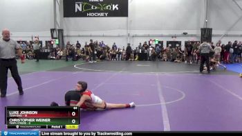 64 lbs Round 2 (10 Team) - Christopher Weiner, Terps Xtreme vs Luke Johnson, Team Ohio