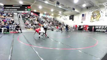 113 lbs Champ. Round 1 - Oliver Mohamed, Santa Margarita vs Joseph Arredondo, Fullerton