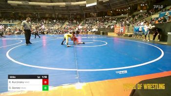 90 lbs Round Of 16 - Rocklan Kurzinsky, Wave Wrestling Club (TN) vs Daniel Gomez, Grant County Elite