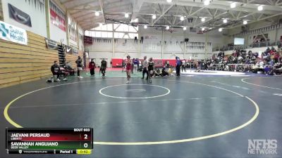 110 (112) Cons. Round 3 - Jaevani Persaud, Liberty vs Savannah Anguiano, Deer Valley