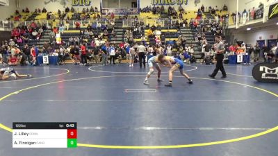 122 lbs Consy 2 - Jake Lilley, Connellsville vs Aiden Finnigan, Canon-McMillan