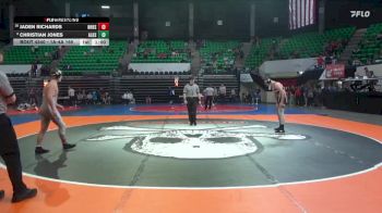 1A-4A 165 Cons. Round 4 - Christian Jones, Alexandria HS vs Jaden Richards, New Hope HS