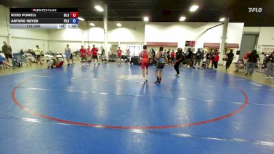 132 lbs Ross Powell, Oklahoma Blue vs Arturo Reyes, Pennsylvania Red