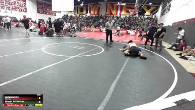 120 lbs Champ. Round 2 - Edmon Altunyaan, Montebello vs Ruben Reyes, Oak Hills