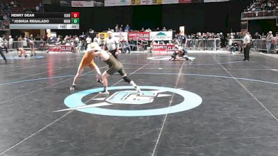 5A 132 lbs Cons. Round 2 - Henry Dean, Eldorado vs Joshua Regalado, Hobbs