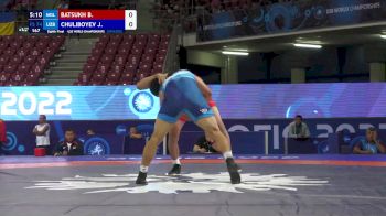 74 kg 1/8 Final - Batbayar Batsukh, Mongolia vs Jafar Chuliboyev, Uzbekistan