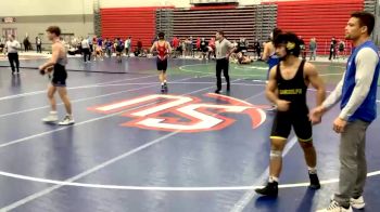 141 lbs Quarterfinal - David Burks, Shenandoah University vs Andrew Pimental, Washington & Lee