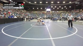 130 lbs Champ. Round 1 - Juliana Nyland, Basehor-Linwood HS vs Aalyra Arguelles, Wichita-Kapaun Mt.Carmel Hs