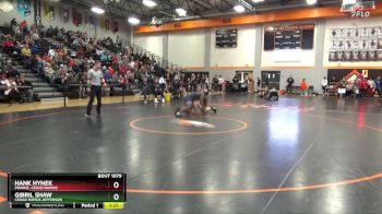 190 lbs Quarterfinal - Gibril Shaw, Cedar Rapids Jefferson vs Hank Hynek, Prairie, Cedar Rapids