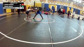 175 lbs 3rd Place Match - Kamar Vertus, Palm Beach Gardens vs Jospeh Romero, Vero Beach Senior