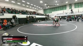 285 lbs Cons. Round 2 - Jamison Bade, Laramie vs Cash McCann, Pinedale