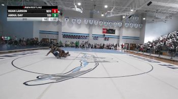 215 lbs Quarters & 1st Wb (16 Team) - Huan Larson, West Forsyth vs Abdul Day, Tift County