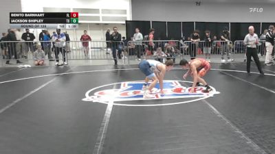 113 lbs Round Of 128 - Benito Barnhart, FL vs Jackson Shipley, TX