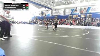 100 lbs Cons. Round 3 - Amirce Robertson, Wichita Northwest vs Tianna Murphy, Campus