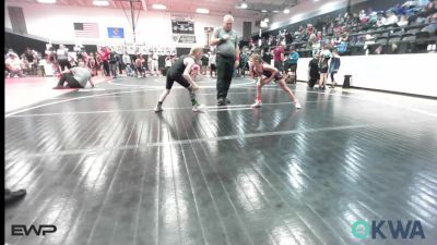 67-73 lbs Rr Rnd 2 - Emyle Thompson, HURRICANE WRESTLING ACADEMY vs Henry Cole, Lincoln Christian