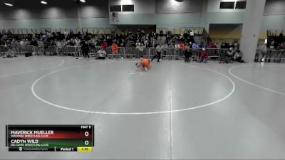 138 lbs Semifinal - Cadyn Wild, Big Game Wrestling Club vs Maverick Mueller, Waconia Wrestling Club