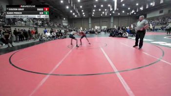 113 lbs Champ. Round 1 - Kash Prince, Glenpool vs Colton Gray, Francis Howell Central