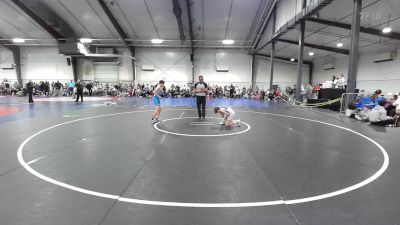 88 lbs Semifinal - Elijah Merritt, Roundtree Wrestling Academy vs Xander Warnock, Grindhouse Wrestling