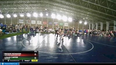 98 lbs Quarterfinal - Logan Carter, Montana vs Payson McMahon, Shootbox Wrestling Club